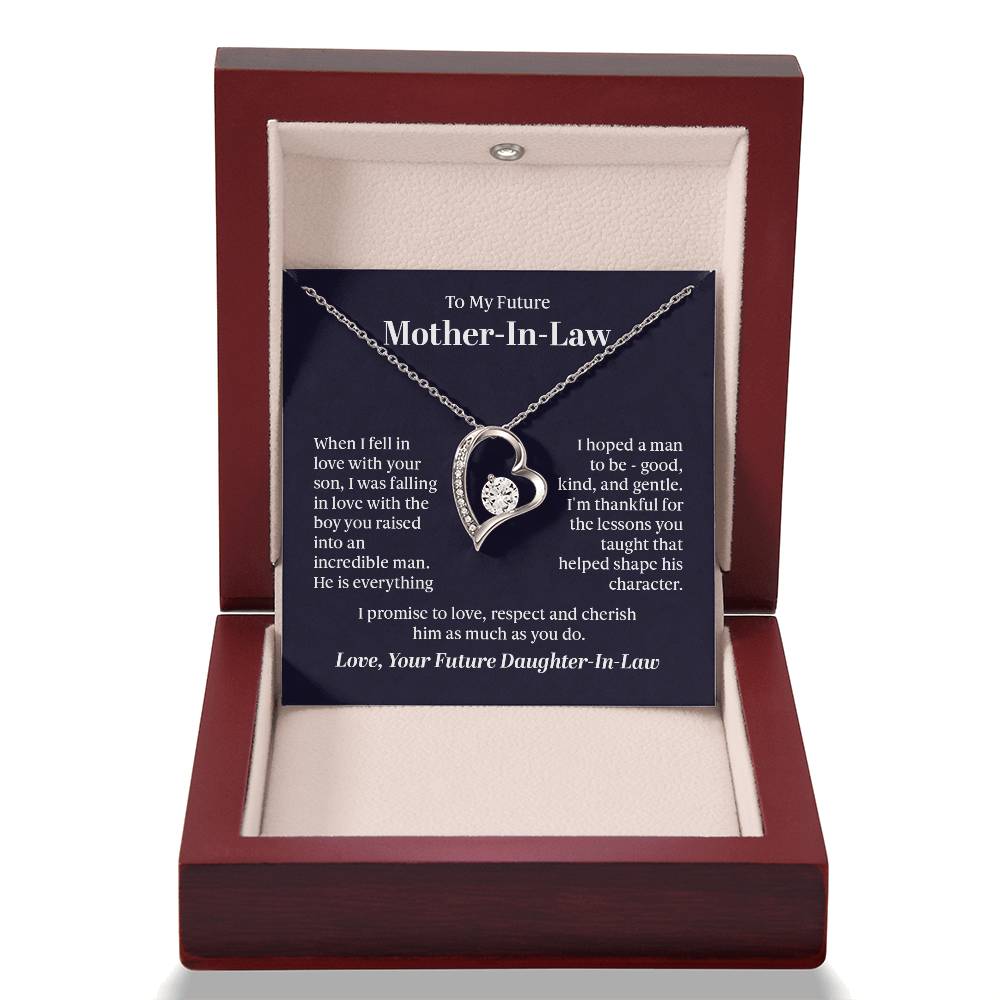 To My Future Mother In Law From Future Daughter In Law Gift Ideas for Valentine Birthday Wedding Xmas Christmas New Year