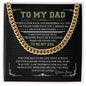 To My Dad, I am convinced that God knew what he was doing when he chose you to be my Dad