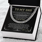 To My Dad, I am convinced that God knew what he was doing when he chose you to be my Dad