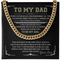 To My Dad, I am convinced that God knew what he was doing when he chose you to be my Dad