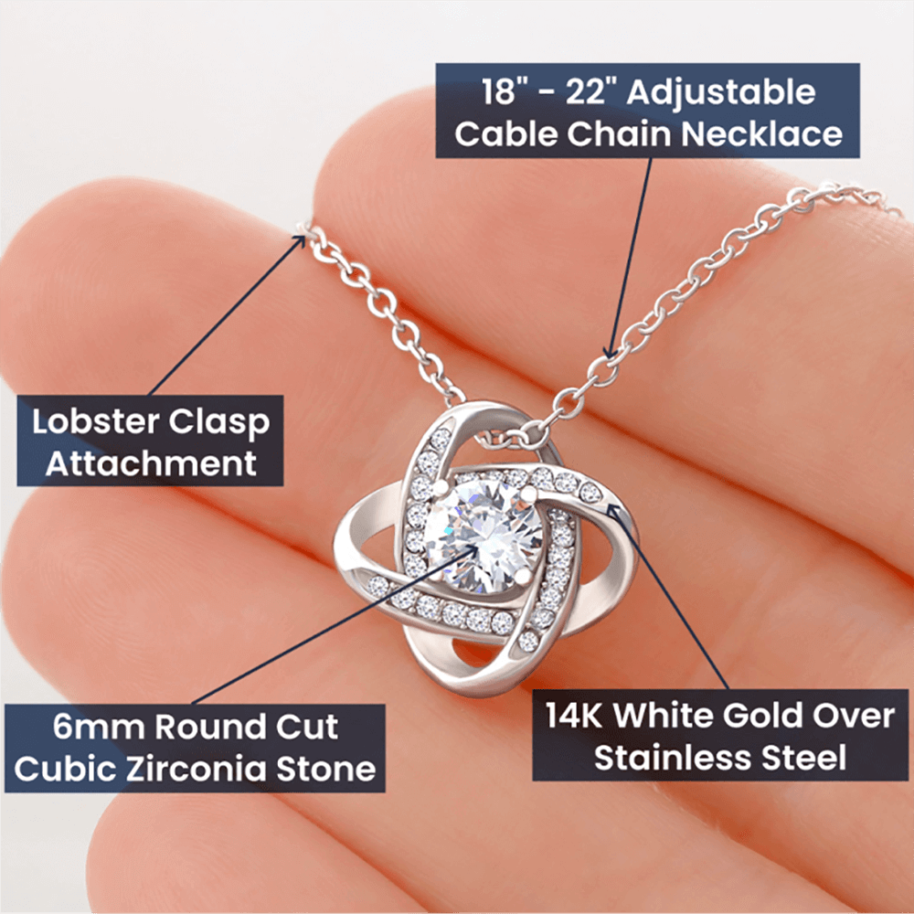 To My Girlfriend My Dreams Came True soulmate Women Men Anniversary Valentine Necklace From Boyfriend Birthday Wedding New Born Xmas Christmas New Year