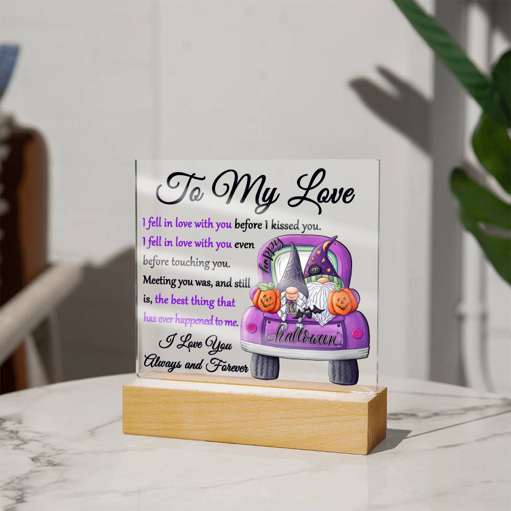 to my love