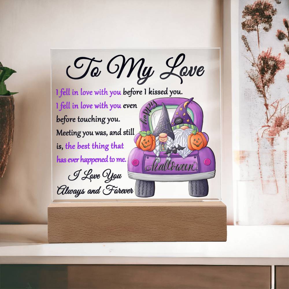 to my love