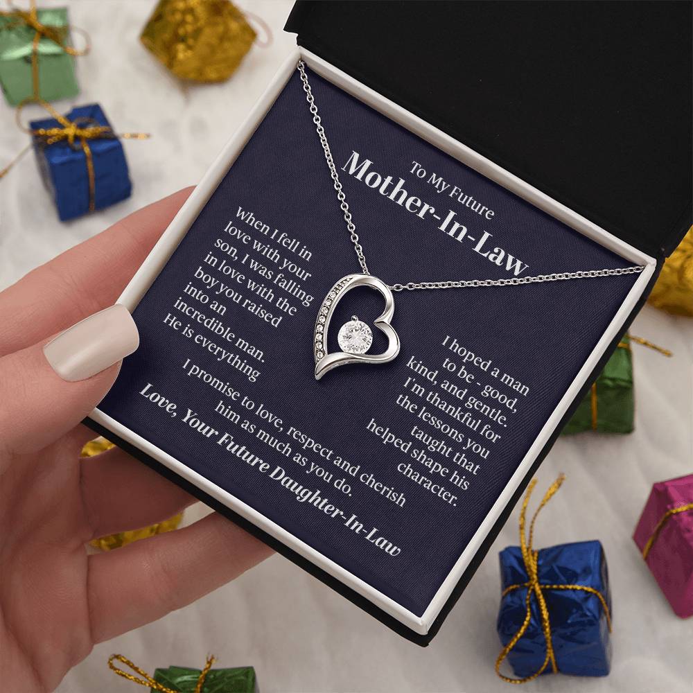 To My Future Mother In Law From Future Daughter In Law Gift Ideas for Valentine Birthday Wedding Xmas Christmas New Year