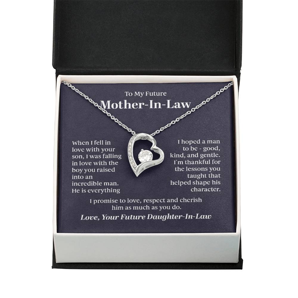 To My Future Mother In Law From Future Daughter In Law Gift Ideas for Valentine Birthday Wedding Xmas Christmas New Year