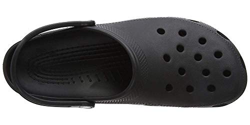 Crocs Unisex-Adult Classic Clogs (Best Sellers), Black, 9 Women/7 Men