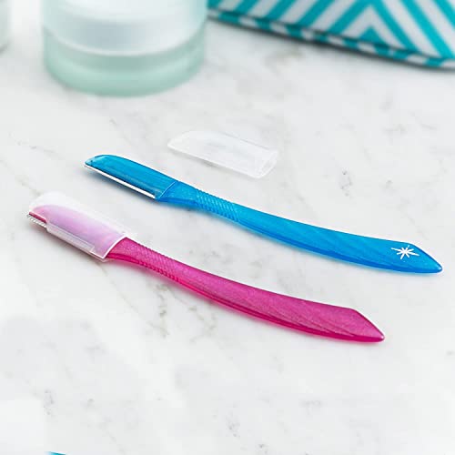 Schick Hydro Silk Touch-Up Dermaplaning Tool, 3 Count | Eyebrow Razor, Face Razors for Women, Face Shaver, Dermaplane