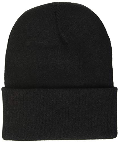 Carhartt Men's Knit Cuffed Beanie, Black, One Size