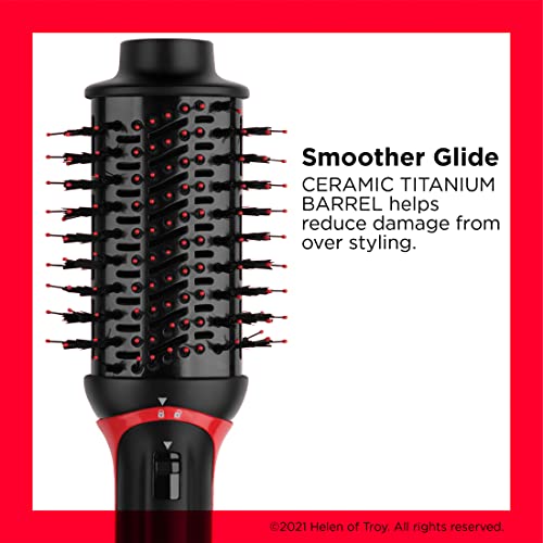 REVLON One-Step Volumizer PLUS 2.0 Hair Dryer and Hot Air Brush, Black
