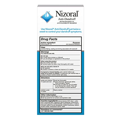 Nizoral Anti-Dandruff Shampoo, Basic, Fresh, 7 Fl Oz