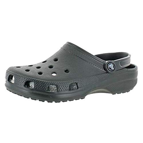 Crocs Unisex-Adult Classic Clogs (Best Sellers), Black, 9 Women/7 Men
