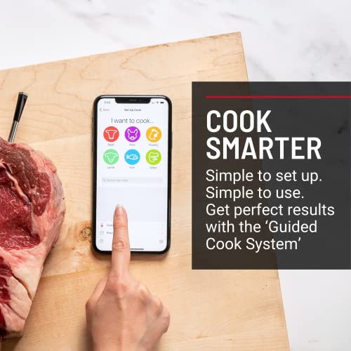MEATER Plus | Smart Meat Thermometer with Bluetooth | 165ft Wireless Range | for The Oven, Grill, Kitchen, BBQ, Smoker, Rotisserie