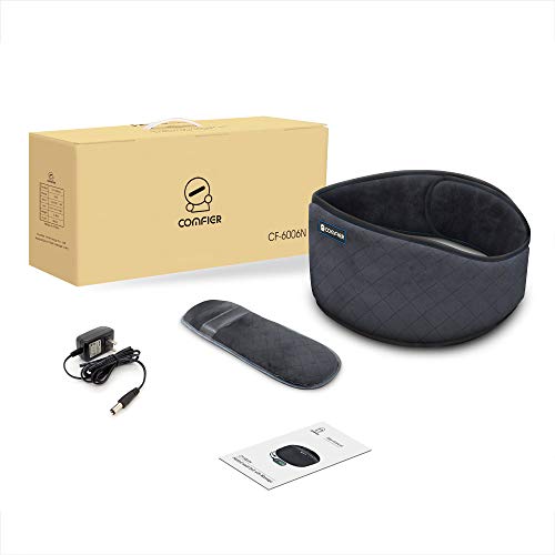 Comfier Heating Pad for Back Pain - Heat Belly Wrap Belt with Vibration Massage, Fast Heating Pads with Auto Shut Off, for Lumbar, Abdominal, Leg Cramps Arthritic Pain Relief, Gifts for Men Dad
