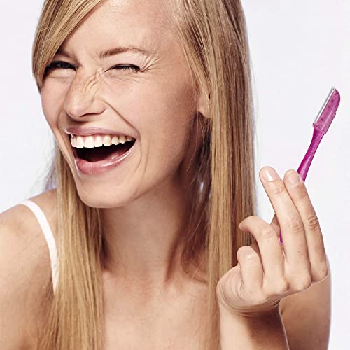 Schick Hydro Silk Touch-Up Dermaplaning Tool, 3 Count | Eyebrow Razor, Face Razors for Women, Face Shaver, Dermaplane