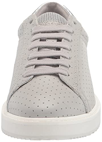 Hush Puppies womens Sabine Sneaker, Vapor Grey Perf Leather, 6.5 US