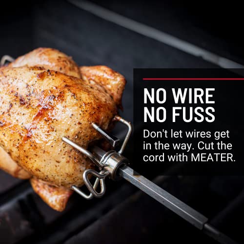 MEATER Plus | Smart Meat Thermometer with Bluetooth | 165ft Wireless Range | for The Oven, Grill, Kitchen, BBQ, Smoker, Rotisserie