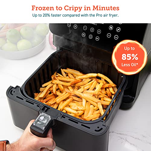 COSORI Pro II Air Fryer Oven Combo, 5.8QT Max Xl Large Cooker with 12 One-Touch Savable Custom Functions, Cookbook and Online Recipes, Nonstick and Dishwasher-Safe Detachable Square Basket