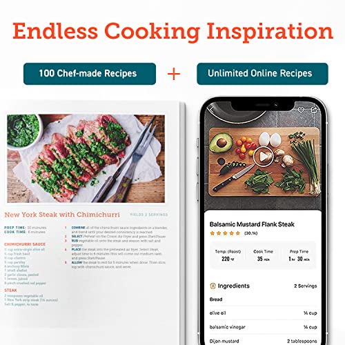 COSORI Pro II Air Fryer Oven Combo, 5.8QT Max Xl Large Cooker with 12 One-Touch Savable Custom Functions, Cookbook and Online Recipes, Nonstick and Dishwasher-Safe Detachable Square Basket
