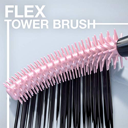 Maybelline New York Sky High Washable Mascara Makeup, Volumizing Mascara, Buildable, Lengthening Mascara, Defining, Curling, Multiplying, Blackest Black, 0.24 fl. Oz