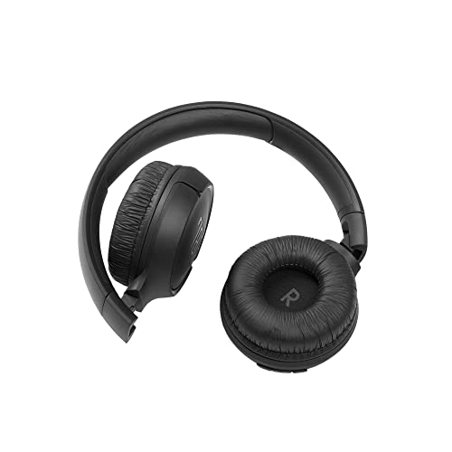 JBL Tune 510BT: Wireless On-Ear Headphones with Purebass Sound - Black