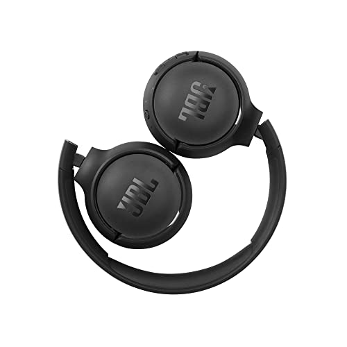 JBL Tune 510BT: Wireless On-Ear Headphones with Purebass Sound - Black