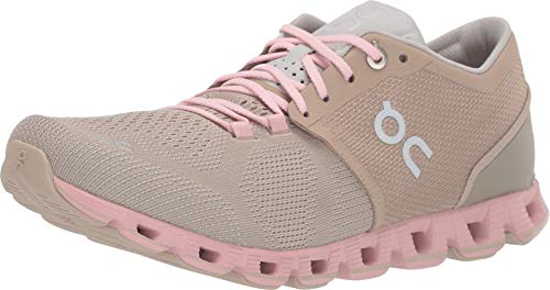 ON Running Womens Cloud X Mesh Sand Rose Trainers 6 US