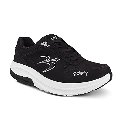 Gravity Defyer Women's G-Defy Orion Athletic Shoes 10 M US - Pain Relief Casual Shoes for Heel Spurs, Knee Pain, Back Pain, Plantar Fasciitis Shoes Black