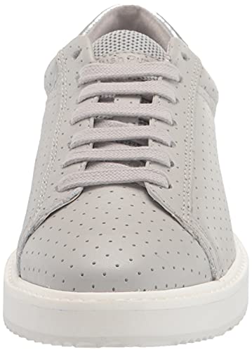 Hush Puppies womens Sabine Sneaker, Vapor Grey Perf Leather, 6.5 US